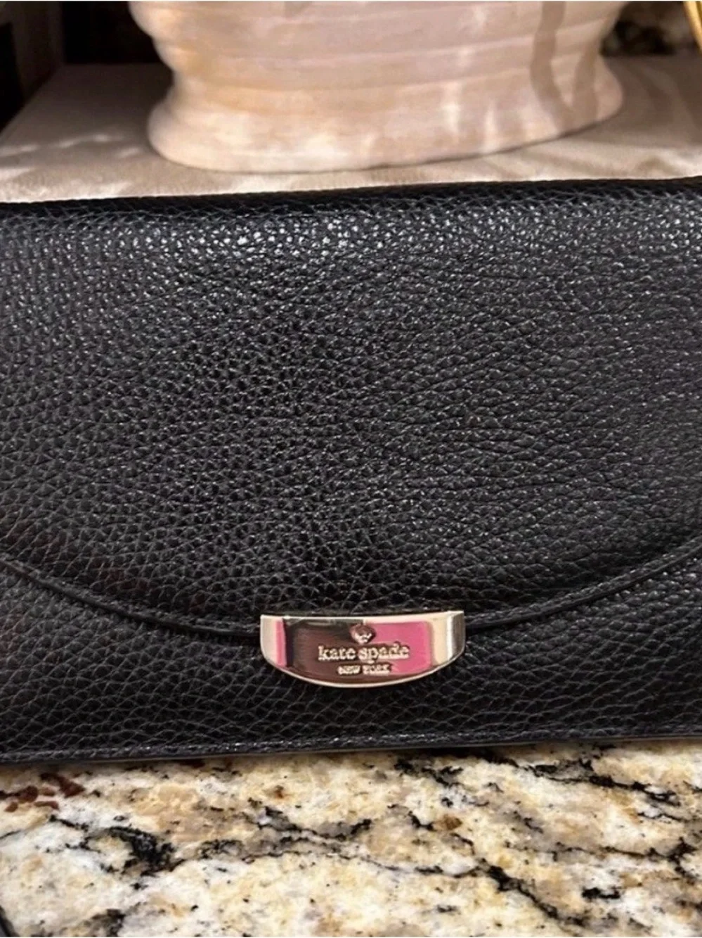 Kate Spade Mini Black Handbag like new
